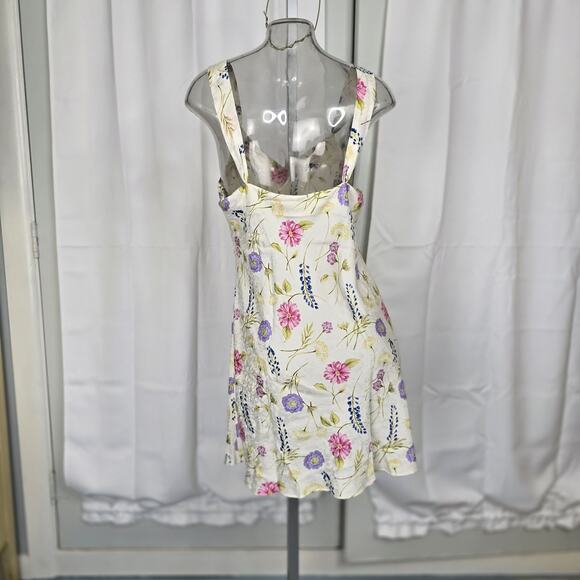 Judith Hart Textured Silk Peignoir Set Chemise Nightgown and Robe Floral Size L - Picture 6 of 13